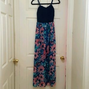 Lily Rose Floral Maxi Dress